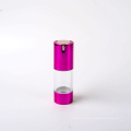 25ml Kunststoff Airless Pumpe Flasche mit Aluminium U Form Pumpe